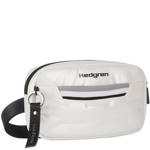 Жіноча поясна сумка Hedgren Cocoon SNUG HCOCN01/136-02 Pearl White (Білий перламутр), Білий перламутр