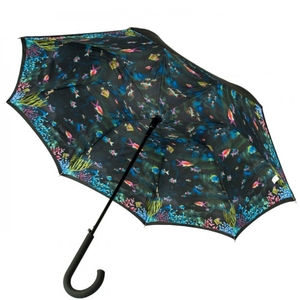 Зонт-трость женский Fulton Bloomsbury-2 L754 Under The Sea (Под водой)