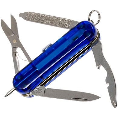 Складной нож-брелок миниатюрный Victorinox Midnite Manager 0.6366.T2 (Синий)