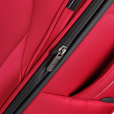 Валіза Titan Nonstop текстильна на 4-х колесах 382405 (середня), Ti-NonStop-Red