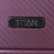 Валіза Titan Highlight з поліпропілену на 4-х колесах 842404 (велика), 8424-70 Merlot