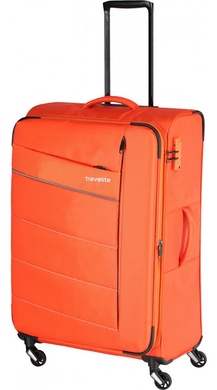Валіза Travelite Kite текстильна на 4-х колесах 089949 (велика), 0899-87 Orange