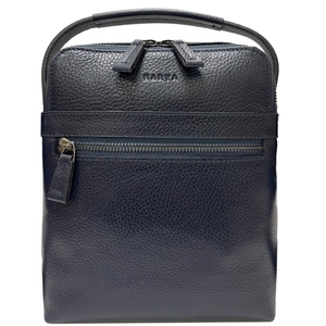 Мужская сумка Karya из натуральной кожи 0823-44 темно-синего цвета
