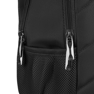 Рюкзак з відділенням для ноутбука до 16" Wenger Quadma 610202 чорний, Чорний