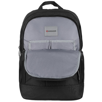 Рюкзак с отделением для ноутбука до 16" Wenger Quadma 610202 черный, Черный