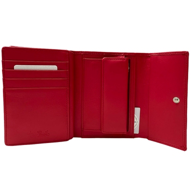 Жіночий гаманець з натуральної шкіри Tony Perotti Swarovski 500N marlboro (червона)
