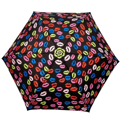 Зонт женский Lulu Guinness by Fulton Minilite-2 L869 Blot Lips (Разноцветные губы)