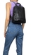 Женский рюкзак из натуральной кожи Tony Bellucc 0061-281 черного цвета, Черный, Зернистая