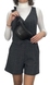 Жіноча шкіряна сумка бананка Karya на блискавці KR2410-45 чорного кольору, Чорний
