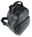 Шкіряний жіночий рюкзак Tony Bellucci на один відділ TB0687-281 чорний, Чорний, Зерниста
