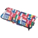 Чехол защитный для большого чемодана из неопрена L 8001-0413 Флаги мира, Мультицвет-800