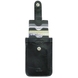 Шкіряна кредитница з відділенням з RFID Tony Perotti Nevada 3821 nero (чорна), Натуральна шкіра, Гладка, Чорний