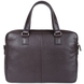 Чоловіча сумка-портфель з натуральної шкіри Mattioli 101-20C темно-коричнева