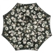 Парасолька-тростина жіноча Fulton Bloomsbury-2 L754 Mono Bouquet (Чорно-білий букет)