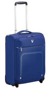 Ультралёгкий чемодан из текстиля на 2-х колесах Roncato Lite Plus 414723 (малый), Blue-LitePlus