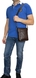 Чоловіча шкіряна сумка Karya на блискавці KR0909-39 коричневого кольору