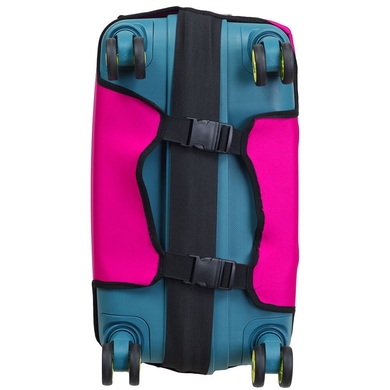Чехол защитный для среднего чемодана из неопрена M 8002-35, 800-35-Фуксия