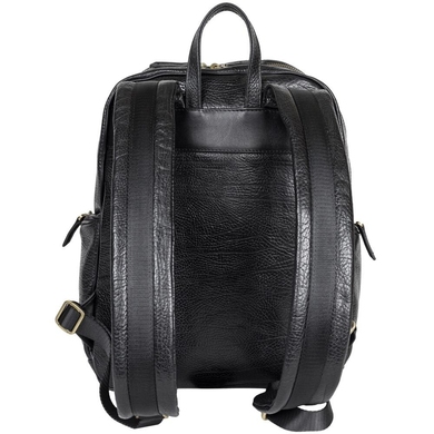 Чоловічий рюкзак Tony Bellucci з натуральної телячої шкіри 5094-893 чорний