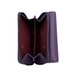 Шкіряний малий гаманець Tergan із зернистої шкіри TG5798 фіолетового кольору