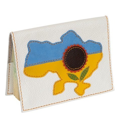 Обложка на паспорт Unique U "Украина" 2537004, Белый