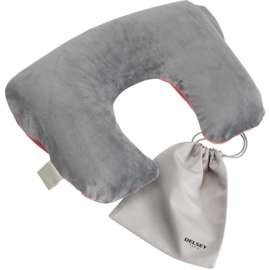 Надувная подушка под голову Delsey Accessories 3940260, Серый/красный