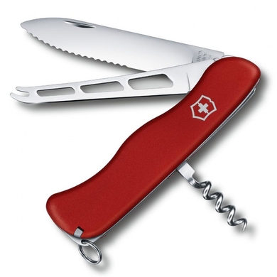 Складной нож Victorinox Cheese Knife 0.8833.W (Красный)