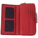 Шкіряний гаманець Karya на два відділи Karya KR1119-019 червоного кольору