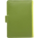 Обложка на паспорт из натуральной кожи с RFID Visconti Rainbow Sumba RB75 Lime Multi , Lime Multi (Лаймовый мультицвет)