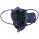 Жіноча текстильна сумка Vanessa Scani з натуральною шкірою V002 темно-синя, Темно-синій