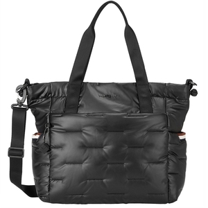 Женская дутая сумка Hedgren Cocoon PUFFER HCOCN03/003-01 черного цвета, Черный