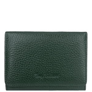 Малий шкіряний гаманець Tony Bellucci TB876-1005 темно-зеленого кольору
