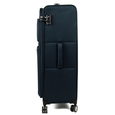 Чемодан IT Luggage Dignified текстильный на 4-х колесах 2344-08-L (большой), ITLuggage-Dignified-Navy