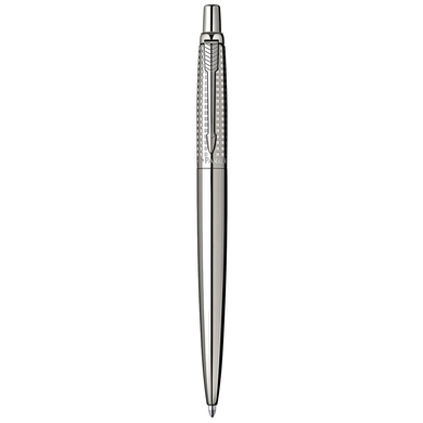 Кулькова ручка Parker Jotter Premium Shiny SS Chiselled BP 15 332S Сталевий/Хром