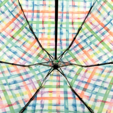Зонт женский Fulton Soho-2 L859 Rainbow Check (Радужная клетка)