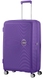 Чемодан American Tourister Soundbox из полипропилена на 4-х колесах 32G*003 (большой), Purple Orchid