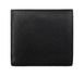 Малый кошелек на кнопке Tergan из зернистой кожи TG5627 черного цвета