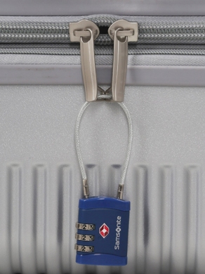 Навісний кодовий замок з системою TSA Samsonite Cablelock CO1*041;11 Midnight Blue