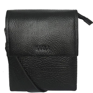 Мужская сумка Karya из натуральной кожи 0785-03 черного цвета