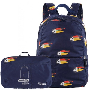Складной рюкзак для путешествий Tucano Compatto Shake BPCOBK-TUSH-B синий