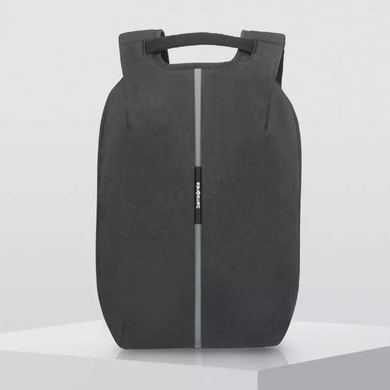 Рюкзак-антизлодій з відділенням для ноутбука до 15.6" Samsonite Securipak KA6*001 Black Steel