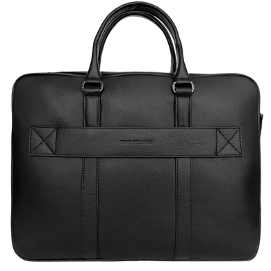 Мужская сумка-портфель Tony Bellucci из натуральной кожи 1149-1 черного цвета