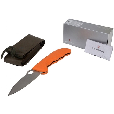 Большой складной нож Victorinox Hunter Pro One hand 0.9410.9 (Оранжевый)