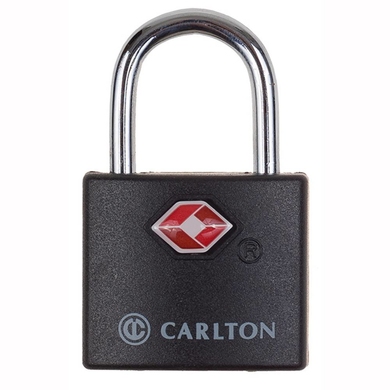 Навесной замок на ключахCarlton Travel Accessories с системой TSA 05992797X черный, Черный