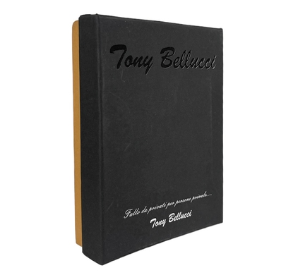 Малый кошелек Tony Bellucci из зернистой кожи TB-1-876-281 черного цвета
