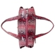 Жіноча сумка з лакованої шкіри Karya 2222-532 червоно-рожева