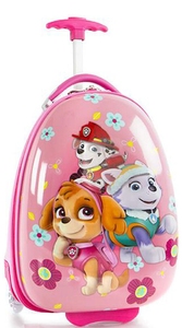 Детский чемодан Heys Nickelodeon пластиковый на 2 колесах Paw Patrol Pink 16194-6045-00 (малый), Heys Nickelodeon Paw Patrol Pink