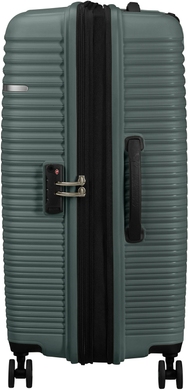 Валіза American Tourister Liftoff із поліпропілену на 4-х колесах ME5*914;04 Dark Olive (середня)