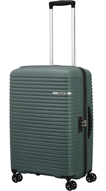 Чемодан American Tourister Liftoff из полипропилена на 4-х колесах ME5*914;04 Dark Olive (средний)