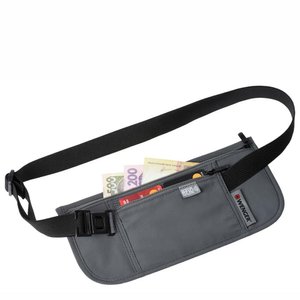 Поясная сумка с RFID карманом WENGER Waist Belt with RFID 604588, CAT-Серый