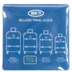 Чехол на большой чемодан Bric's BAC00937, Прозрачный с голубым отливом